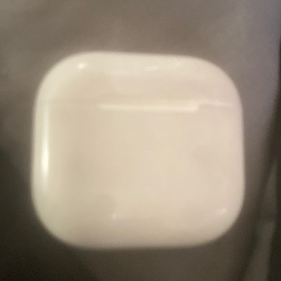 The newest AirPodscomes with box and charger that needs to go with it